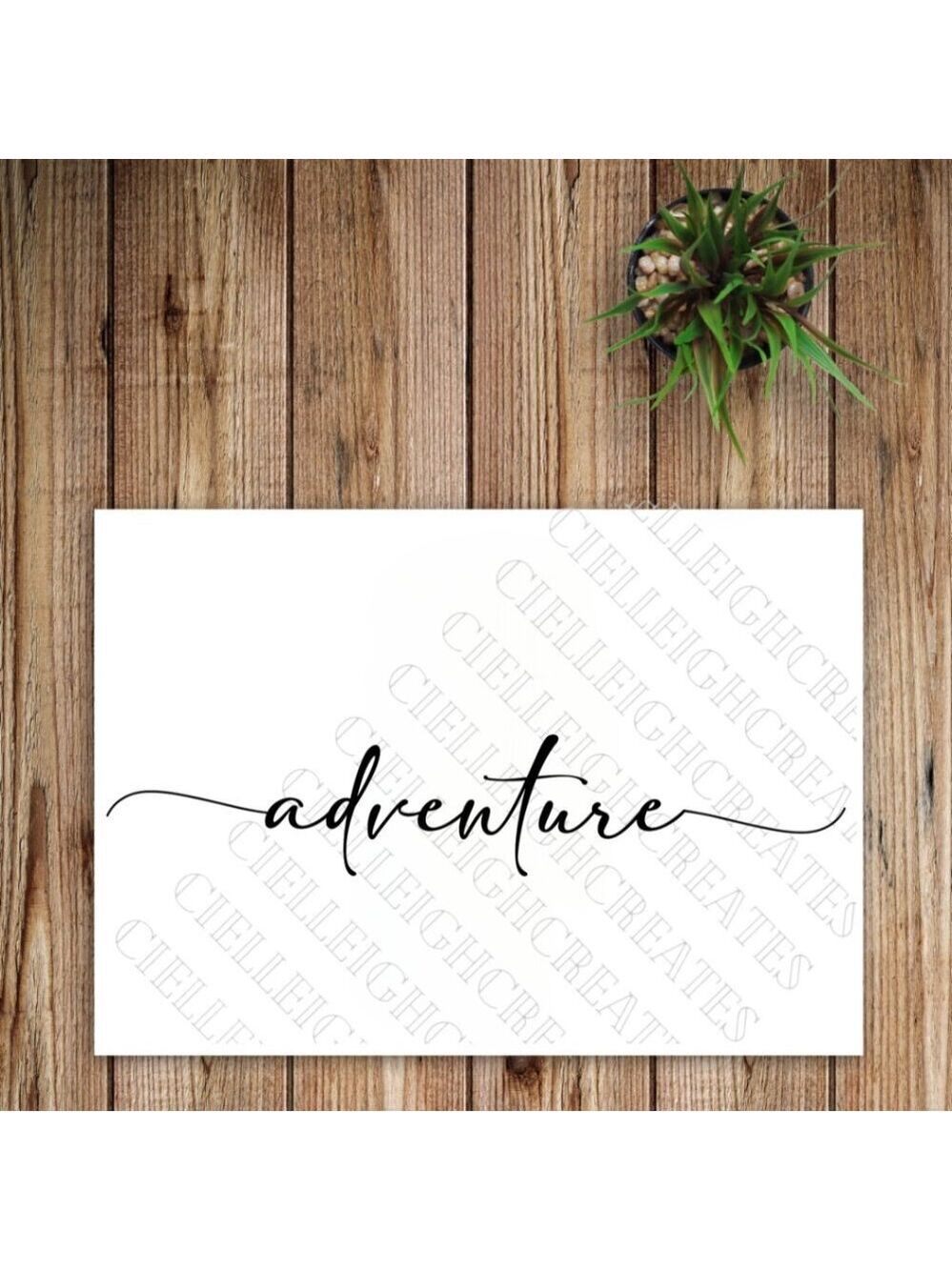 *2 for $20* Adventure vinyl decal Sticker